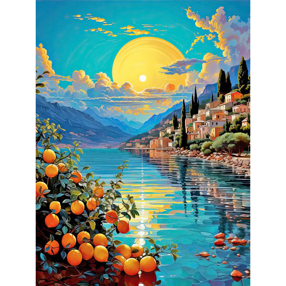 Diamond Painting - Full Round - stream (30*40CM)