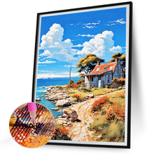 Load image into Gallery viewer, Diamond Painting - Full Round - seaside (30*40CM)
