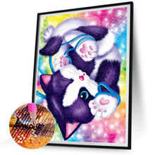 Load image into Gallery viewer, Diamond Painting - Full Round - kitten (30*40CM)
