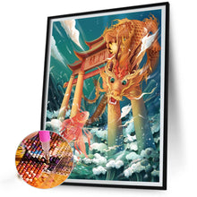 Load image into Gallery viewer, Diamond Painting - Full Round - Fish leaping over the dragon gate (40*50CM)
