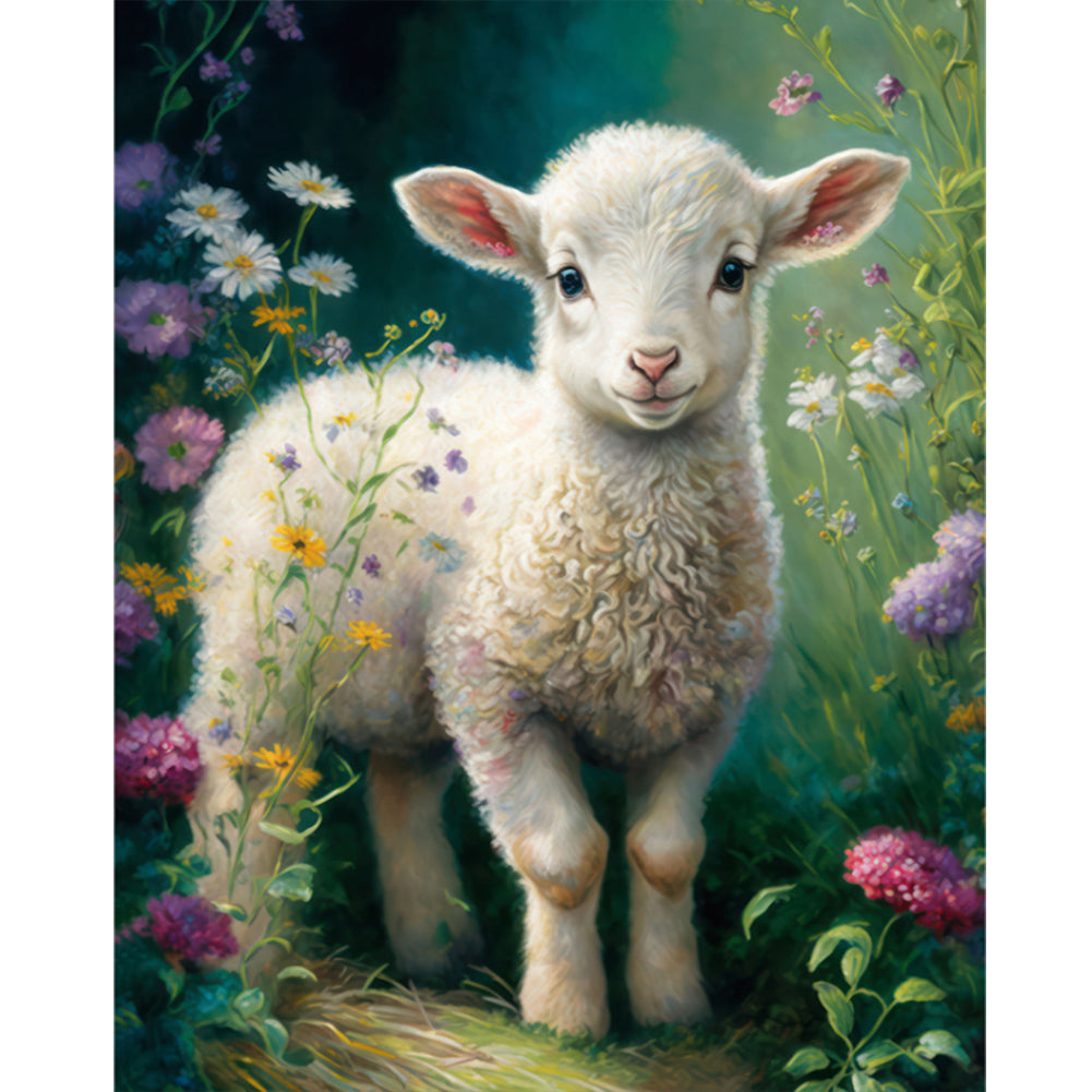 Diamond Painting - Full Round - lamb (40*50CM)