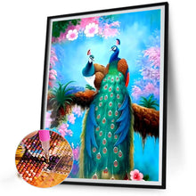 Load image into Gallery viewer, Diamond Painting - Full Round - Peacock (40*50CM)
