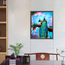 Load image into Gallery viewer, Diamond Painting - Full Round - Peacock (40*50CM)
