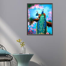 Load image into Gallery viewer, Diamond Painting - Full Round - Peacock (40*50CM)
