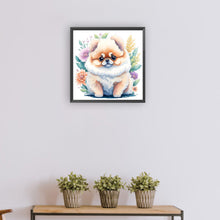 Load image into Gallery viewer, Diamond Painting - Full Round - Cute Samoyed (30*30CM)
