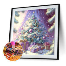 Load image into Gallery viewer, Diamond Painting - Full Round - Christmas tree and gifts (30*30CM)
