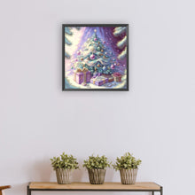 Load image into Gallery viewer, Diamond Painting - Full Round - Christmas tree and gifts (30*30CM)
