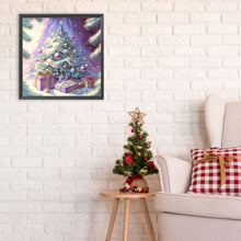 Load image into Gallery viewer, Diamond Painting - Full Round - Christmas tree and gifts (30*30CM)
