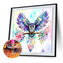 Load image into Gallery viewer, Diamond Painting - Full Round - Colorful Owl (30*30CM)
