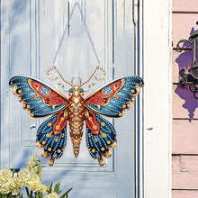 Load image into Gallery viewer, Acrylic Special Shape Diamond Painting Hanging Sign (Butterfly #7)
