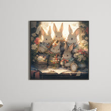 Load image into Gallery viewer, Diamond Painting - Full Round - Rabbits gathered together (40*40CM)
