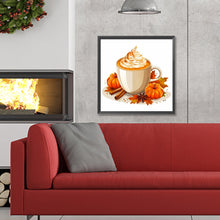 Load image into Gallery viewer, Diamond Painting - Full Round - pumpkin coffee (30*30CM)
