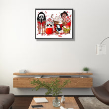 Load image into Gallery viewer, Diamond Painting - Full Round - Horror Ice Cream Cup (50*40CM)

