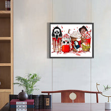 Load image into Gallery viewer, Diamond Painting - Full Round - Horror Ice Cream Cup (50*40CM)
