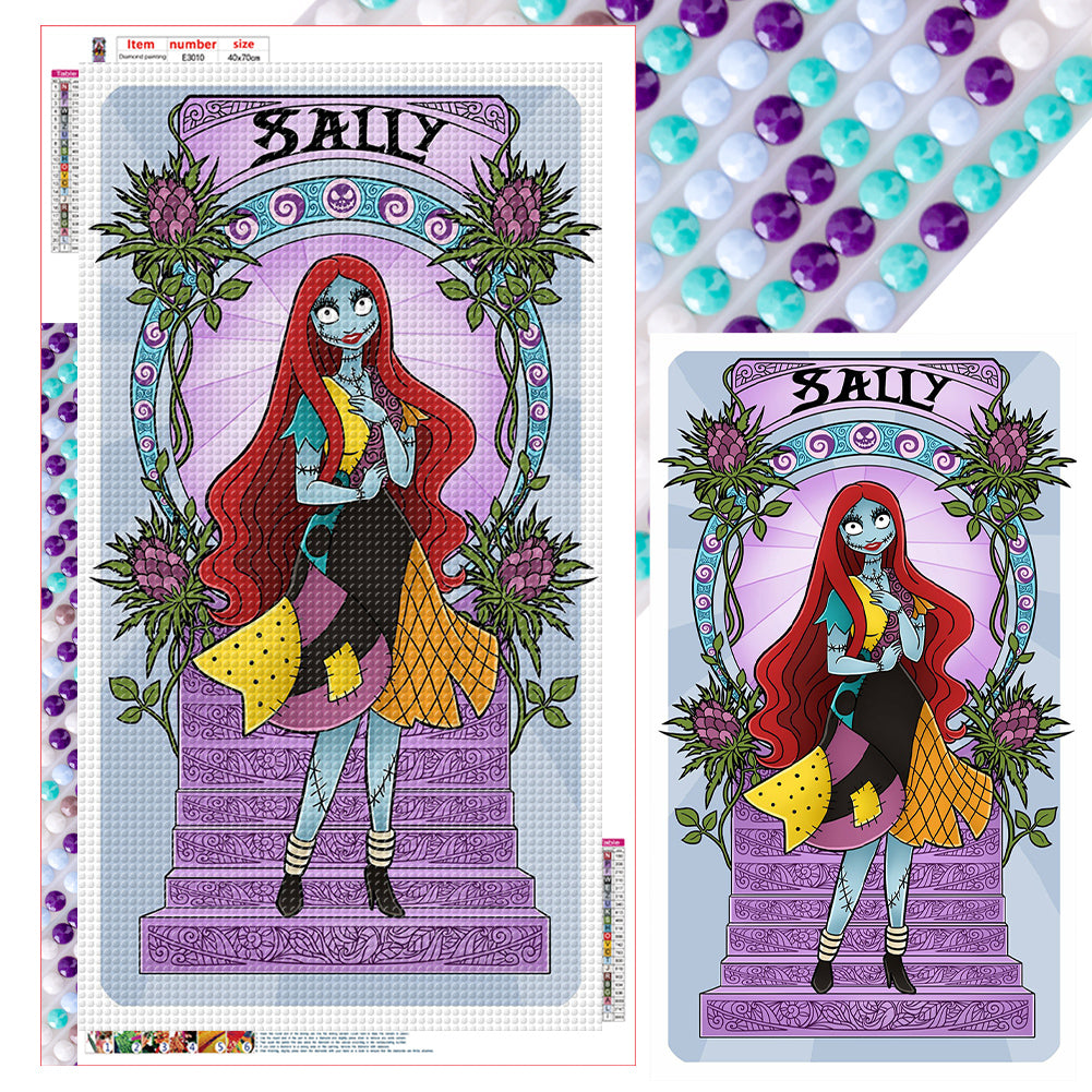 Diamond Painting - Full Round - The Nightmare Before Christmas Sally (40*70CM)