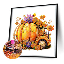 Load image into Gallery viewer, Diamond Painting - Partial Special Shaped - pumpkin carriage (30*30CM)
