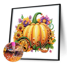 Load image into Gallery viewer, Diamond Painting - Partial Special Shaped - pumpkin carriage (30*30CM)

