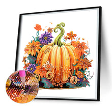 Load image into Gallery viewer, Diamond Painting - Partial Special Shaped - pumpkin carriage (30*30CM)
