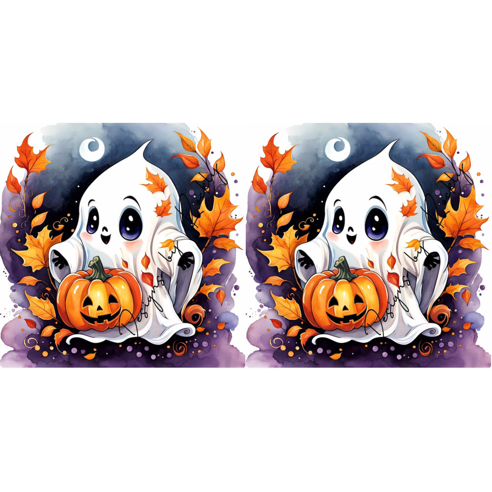 Diamond Painting - Full Round - Cute little ghost (30*30CM)