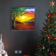Load image into Gallery viewer, AB Diamond Painting - Full Round - mountain sun (40*40CM)
