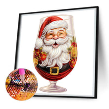 Load image into Gallery viewer, Diamond Painting - Partial Special Shaped - Christmas water cup santa claus (30*30CM)
