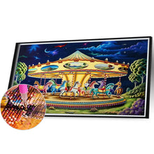 Load image into Gallery viewer, AB Diamond Painting - Full Round - Lovers and Carousel (55*40CM)
