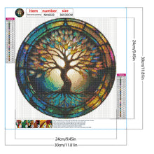 Load image into Gallery viewer, Diamond Painting - Full Round - life Tree (30*30CM)
