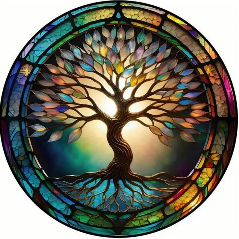 Diamond Painting - Full Round - life Tree (30*30CM)