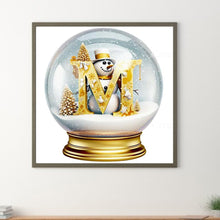Load image into Gallery viewer, Diamond Painting - Full Round - Christmas crystal ball M (50*50CM)
