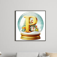 Load image into Gallery viewer, Diamond Painting - Full Round - Christmas crystal ball P (50*50CM)
