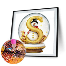 Load image into Gallery viewer, Diamond Painting - Full Round - Christmas crystal ball S (50*50CM)
