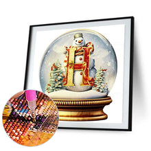 Load image into Gallery viewer, Diamond Painting - Full Round - Christmas crystal ball H (30*30CM)
