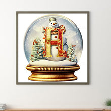 Load image into Gallery viewer, Diamond Painting - Full Round - Christmas crystal ball H (30*30CM)
