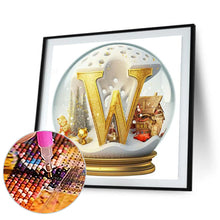 Load image into Gallery viewer, Diamond Painting - Full Round - Christmas crystal ball W (30*30CM)
