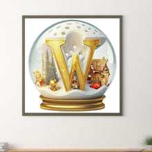 Load image into Gallery viewer, Diamond Painting - Full Round - Christmas crystal ball W (30*30CM)
