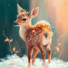 Load image into Gallery viewer, Diamond Painting - Full Round - deer (30*30CM)
