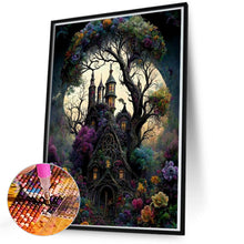 Load image into Gallery viewer, Diamond Painting - Full Round - full moon castle (50*70CM)
