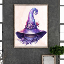 Load image into Gallery viewer, Diamond Painting - Full Round - witch hat (40*50CM)
