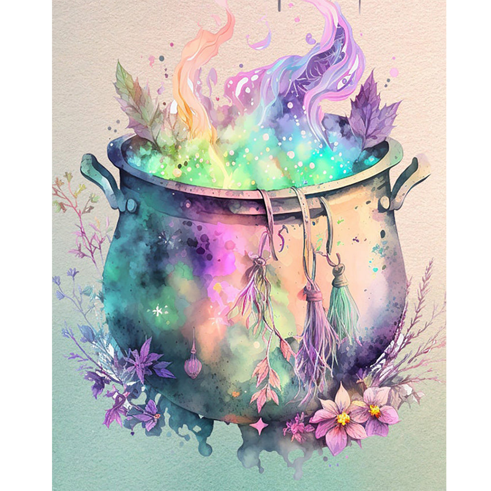 Diamond Painting - Full Round - Witch's Potion (40*50CM)