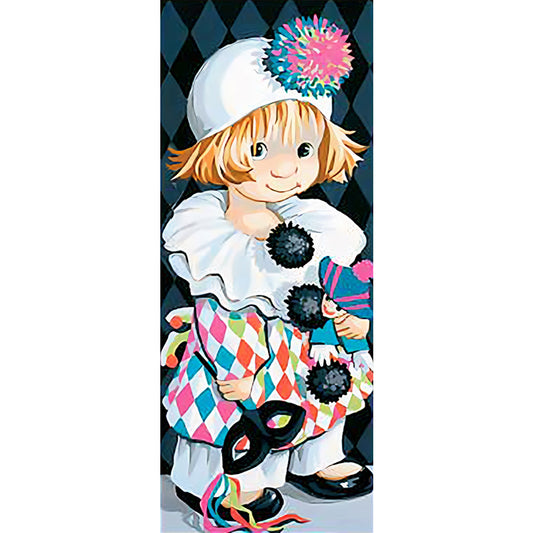Diamond Painting - Full Round - masquerade (30*75CM)