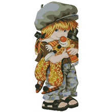 Load image into Gallery viewer, Diamond Painting - Full Round - clown girl (30*75CM)
