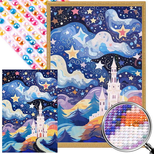 AB Diamond Painting - Full Round - dream world (40*60CM)