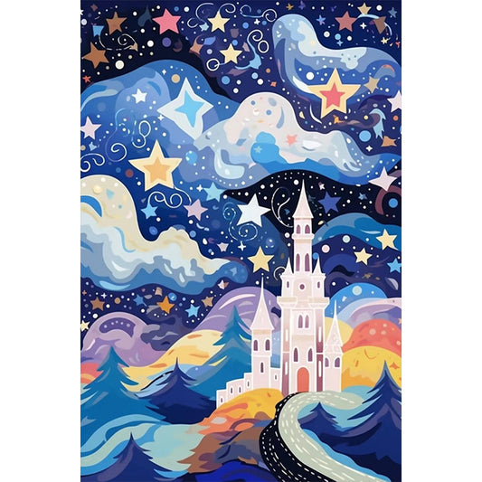 AB Diamond Painting - Full Round - dream world (40*60CM)