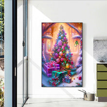 Load image into Gallery viewer, Diamond Painting - Full Round - Christmas tree and gifts (40*60CM)
