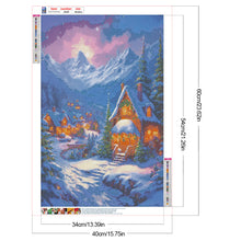 Load image into Gallery viewer, Diamond Painting - Full Round - christmas night (40*60CM)
