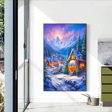 Load image into Gallery viewer, Diamond Painting - Full Round - christmas night (40*60CM)
