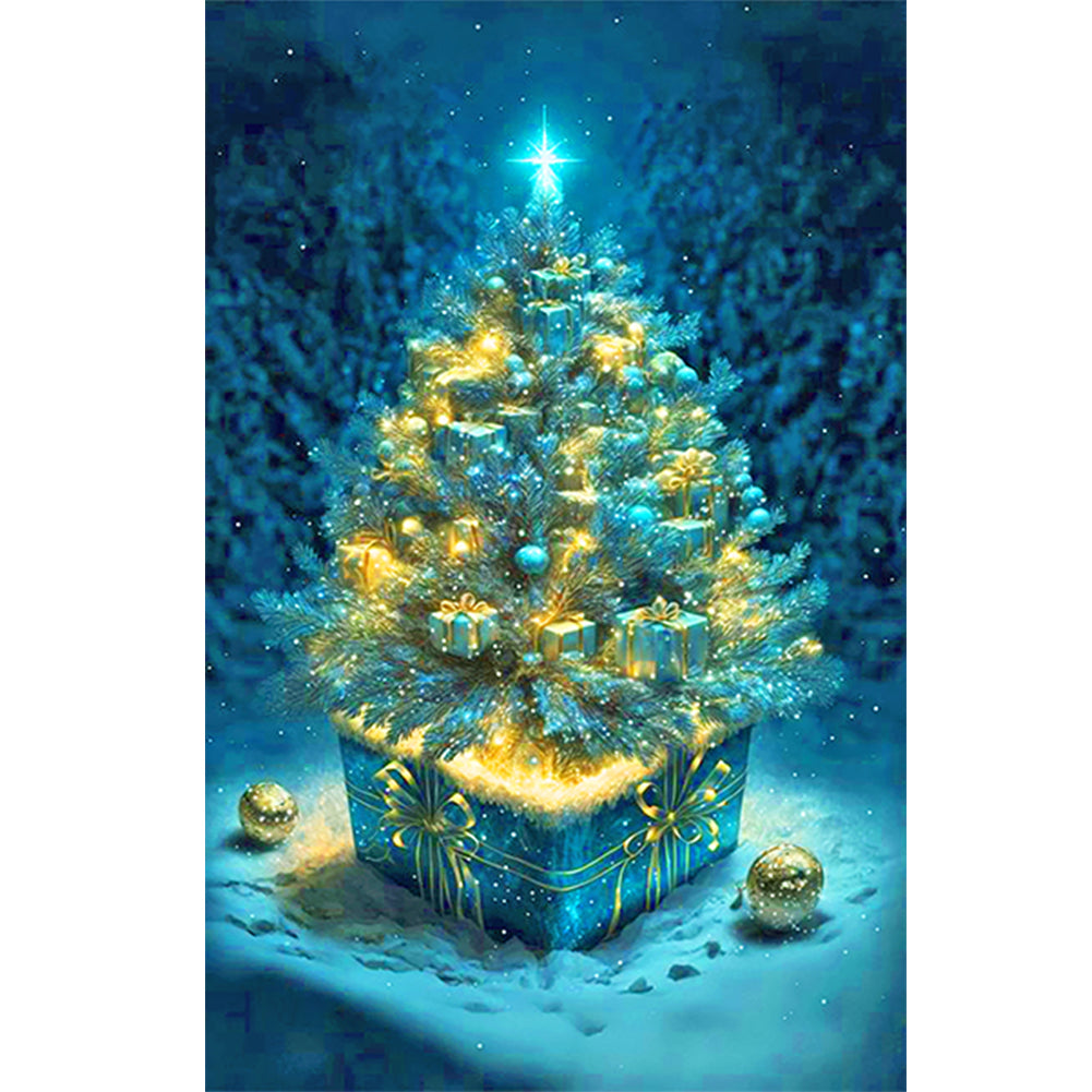 Diamond Painting - Full Round - Christmas tree (40*60CM)