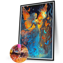 Load image into Gallery viewer, AB Diamond Painting - Full Square - butterfly fairy (45*60CM)
