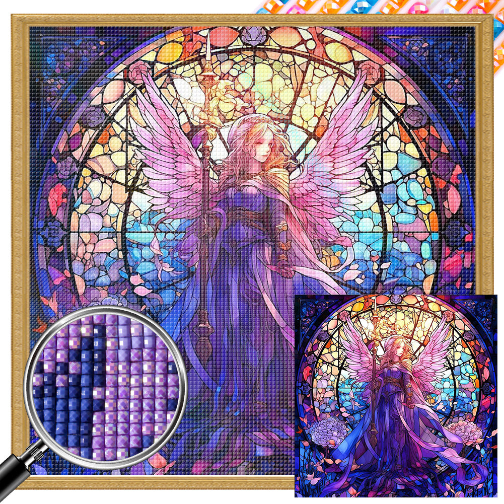 AB Diamond Painting - Full Square - Angel (30*30CM)