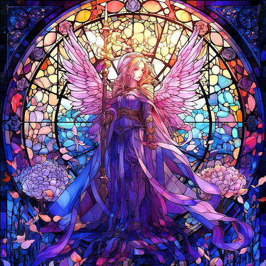AB Diamond Painting - Full Square - Angel (30*30CM)